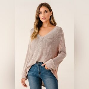 Free People 100% Cotton Sweater